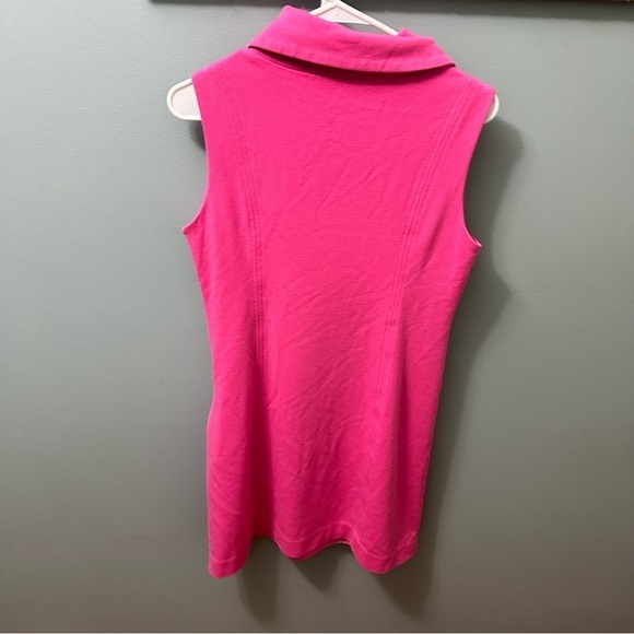 Lilly Pulitzer pink cowl neck sleeveless jerseys mini dress size small - Picture 3 of 12